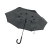 Зонт реверсивный, серый, полиэстер