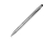 Ручка-стилус пластиковая шариковая, серебристый, пластик