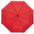 Зонт складной Monsoon, красный, красный, купол - эпонж; ручка - пластик, покрытие софт-тач; шток - металл, окрашенный; спицы - стеклопластик
