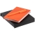 Набор Cluster Mini, оранжевый, оранжевый, блокнот - искусственная кожа; ручка - пластик; коробка - переплетный картон