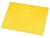 Папка-конверт А4, желтый, полипропилен