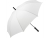 Зонт-трость «Resist» с повышенной стойкостью к порывам ветра, белый, полиэстер