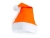 Рождественская шапка SANTA, белый, оранжевый, полиэстер, флис
