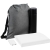 Набор Campani, белый, белый, 300d, покрытие софт-тач; дождевик - полиэстер 100%, плотность 60 г/м²; таффета; рюкзак - полиэстер, термос - нержавеющая сталь, пластик; аккумулятор - пластик