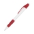 N4, ручка шариковая с грипом, белый/красный, пластик, белый, красный, пластик, прорезинненая поверхность (грип)