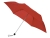 Зонт складной «Super Light», красный, полиэстер, soft touch