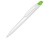 Ручка шариковая пластиковая «Stream», зеленый, белый, пластик