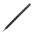 SLIM, ручка шариковая, чёрный/хром, металл, черный, алюминий