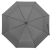 Зонт складной Monsoon, серый, серый, купол - эпонж; ручка - пластик, покрытие софт-тач; шток - металл, окрашенный; спицы - стеклопластик