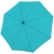 Зонт складной Trend Mini, бирюзовый, бирюзовый, купол - эпонж; ручка - пластик; каркас - сталь