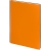 Ежедневник Kroom, недатированный, оранжевый, оранжевый, кожзам