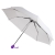 Зонт складной FANTASIA, механический, белый с фиолетовой ручкой, белый, фиолетовый, 100% полиэстер, пластик