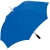 Зонт-трость Vento, синий, синий, алюминий, купол - эпонж; ручка - вспененный полиуретан; каркас - стеклопластик