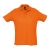Рубашка поло мужская SUMMER II, оранжевый, S, 100% хлопок, 170 г/м2, оранжевый, гребенной хлопок 100%, плотность 170 г/м2, пике