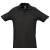 Рубашка поло мужская SPRING II, черный, 3XL, 100% хлопок, 210/м2, черный, гребенной хлопок 100%, плотность 210 г/м2, пике