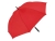 Зонт-трость «Shelter» c большим куполом, красный, полиэстер