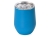 Вакуумная термокружка «Sense», непротекаемая крышка, крафтовая упаковка, голубой, металл