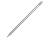 Шестигранный карандаш с ластиком «Presto», серебристый, дерево