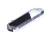 USB 2.0- флешка на 8 Гб в виде карабина, черный, серебристый, металл