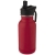 Lina, спортивная бутылка из нержавеющей стали объемом 400 мл с трубочкой и петлей, красный