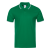 Рубашка поло мужская STAN с окантовкой хлопок/полиэстер 185, 04T, Зелёный, 185 гр/м2, хлопок