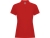 Рубашка поло «Pegaso» женская, красный, полиэстер, хлопок