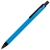 IMPRESS, ручка шариковая, голубой/черный, металл  , голубой, черный, металл