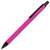 IMPRESS, ручка шариковая, розовый/черный, металл  , розовый, черный, металл