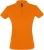 Рубашка поло женская Perfect Women 180 оранжевая, оранжевый, хлопок