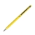 TOUCHWRITER, ручка шариковая со стилусом для сенсорных экранов, желтый/хром, металл  , желтый, алюминий