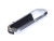 USB 2.0- флешка на 32 Гб в виде карабина, черный, серебристый, пластик, металл
