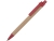 Ручка картонная шариковая «Эко 3.0», коричневый, красный, пластик, картон