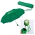 Зонт складной "Foldi", механический, зеленый, зеленый, 100% полиэстер