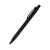 Ручка металлическая Deli, черная, черный