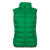 Жилет женский STAN утепленный  таффета 210T, 65, 82W, Зелёный с контрастом, нейлон