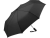 Зонт складной «Pocket Plus» полуавтомат, черный, полиэстер