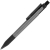TOWER, ручка шариковая с грипом, темно-серый/черный, металл/прорезиненная поверхность, графит, черный, металл, пластик, прорезиненная поверхность