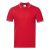 Рубашка поло мужская STAN  триколор  хлопок/полиэстер 185, 04RUS, Красный