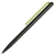 Шариковая ручка GrafeeX в чехле, черная с зеленым, черный, зеленый, металл; алюминий