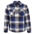 Куртка рубашка мужская NOAH, синий, XS/S(0),100%хлопок, 180 г/м2;подкладка и утеплитель:100%полиэстер, синий, ткань верха: фланель 100% хлопок, 180г/м2; подкладка: таффета 210т,100% полиэстер; утеплитель 120г/м2