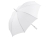 Зонт-трость «Alu» с деталями из прочного алюминия, белый, полиэстер, soft touch