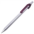 SNAKE, ручка шариковая, бордовый, серебристый корпус, металл, бордовый, серебристый, металл