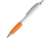 Шариковая ручка с зажимом из металла «MOVE BK», оранжевый, пластик