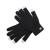 Перчатки сенсорные DESPIL, полиэстер RPET, черный, черный, белый, полиэстер переработанный/rpet