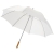 Зонтик-трость Karl 30" с деревянной ручкой, белый, полиэстер