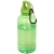 Бутылка для воды с карабином Oregon из переработанной пластмассы, сертифицированной по стандарту RCS, объемом 400 мл, зеленый