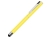 Ручка металлическая стилус-роллер «STRAIGHT SI R TOUCH», желтый, металл