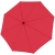 Зонт складной Trend Mini, красный, красный, купол - эпонж; ручка - пластик; каркас - сталь