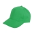 Бейсболка "Hit", 5 клиньев,  застежка на липучке; зеленый; 100% п/э; плотность 135 г/м2, зеленый, полиэстер 100%, плотность 135 г/м2