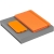 Набор Shall Energy, оранжевый, оранжевый, искусственная кожа; пластик; покрытие софт-тач; переплетный картон